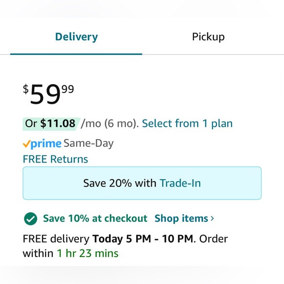 Blink Video Door Bell AND MOUNT (Black, Like New) - Picture 3 of 16